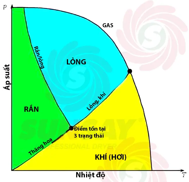 Máy sấy thăng hoa là gì, nguyên lý hoạt động, cấu tạo