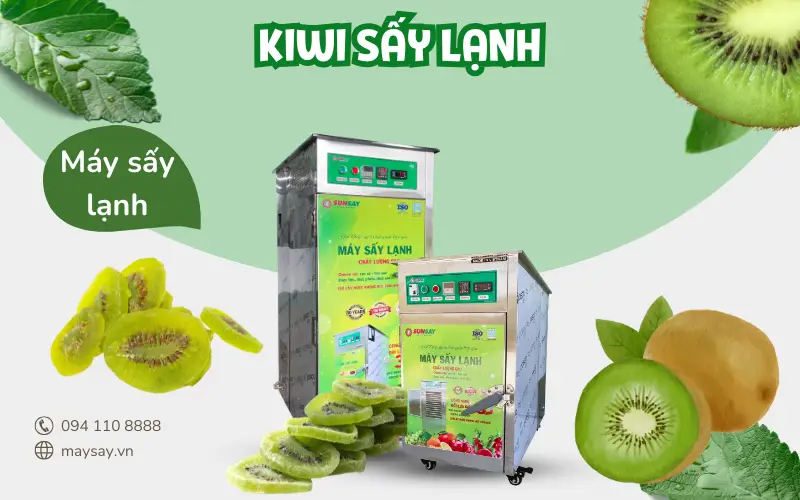 Kiwi sấy lạnh