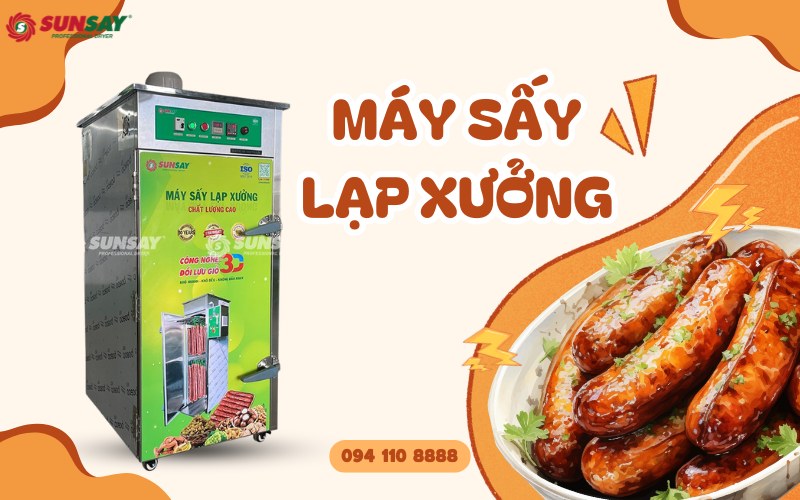 Máy sấy lạp xưởng SUNSAY