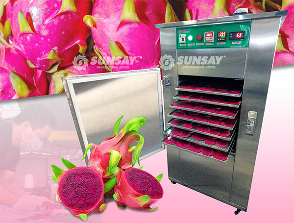 Máy sấy lạnh có thể giữ nguyên được màu sắc, hương vị của thực phẩm