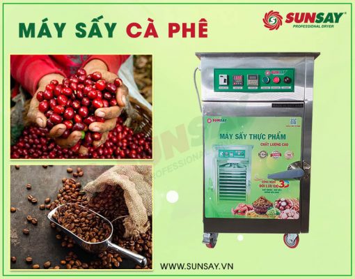 Máy sấy cà phê quy mô hộ kinh doanh nhỏ