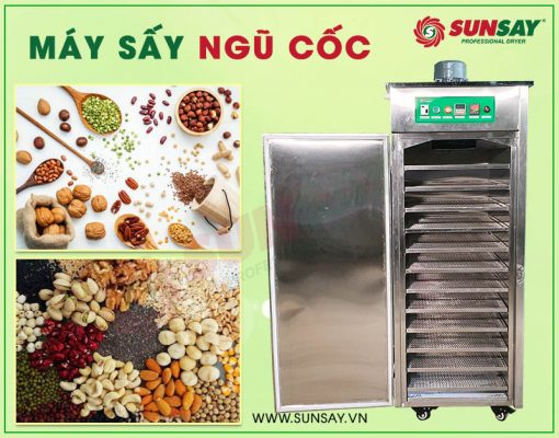 Máy sấy ngũ cốc chất lượng, hạt chín đều