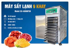 Máy sấy lạnh đối lưu 3D 9 Khay