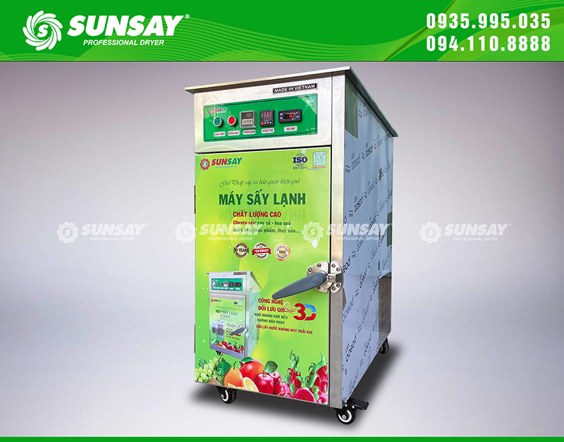 Máy sấy rong biển SUNSAY chất lượng cao