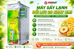 Máy sấy lạnh 20 khay HMI
