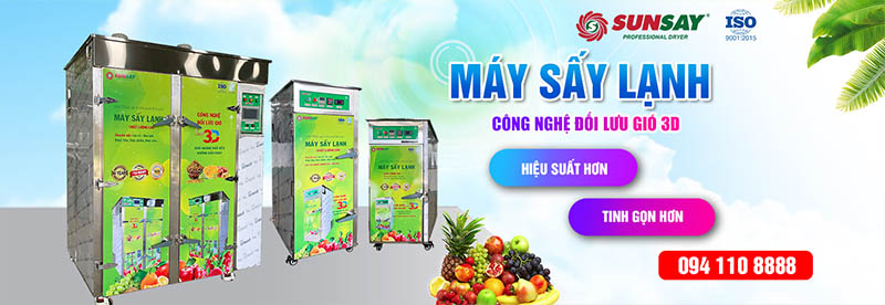 Máy sấy lạnh sấy khô dược liệu giữ nguyên màu sắc và chất dinh dưỡng của sản phẩm