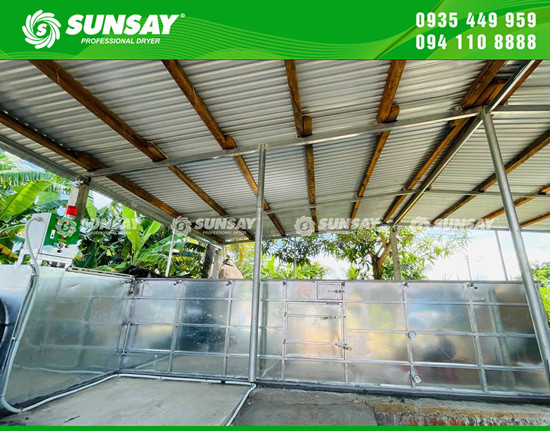 Máy sấy vĩ ngang sấy được nhiều loại nông sản từ lúa, ngô, đậu và các loại hạt khác