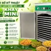 Thông số kỹ thuật của máy sấy nhiệt đối lưu 12 khay mini