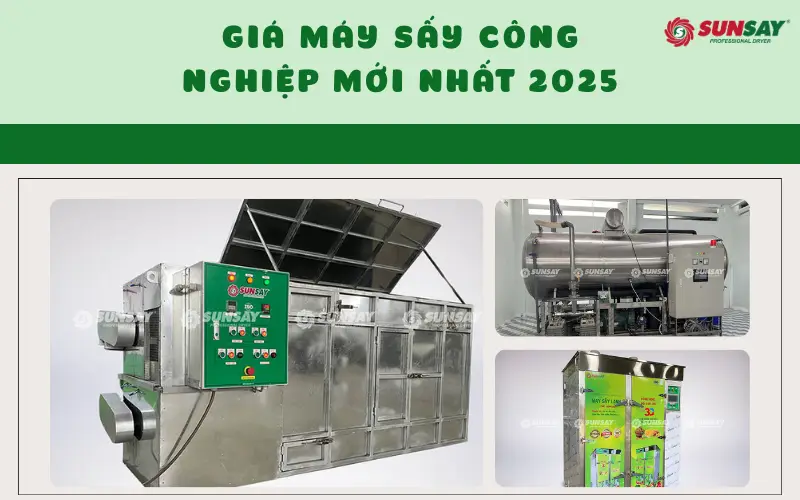 Giá máy sấy công nghiệp mới nhất 2026