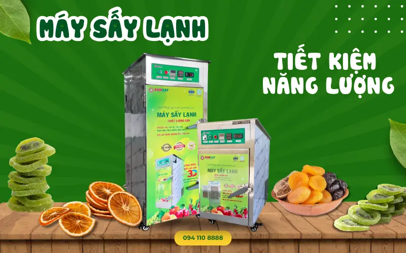 Máy sấy lạnh tiết kiệm năng lượng
