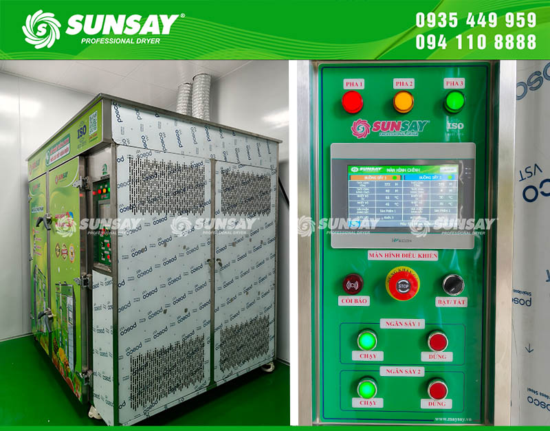 Bảng điều khiển máy dễ sử dụng với màn hình HMI dễ thao tác để vận hành trơn tru