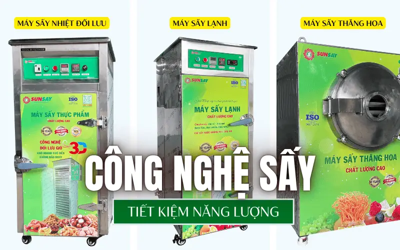 Công nghệ sấy nào tiết kiệm năng lượng nhất?