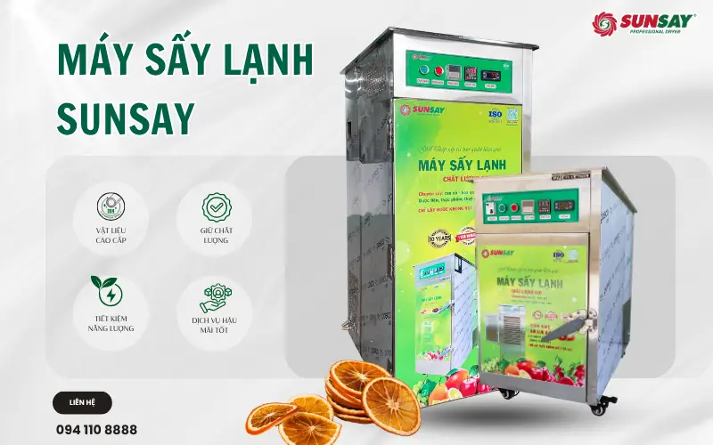 Máy sấy lạnh SUNSAY giá bao nhiêu?