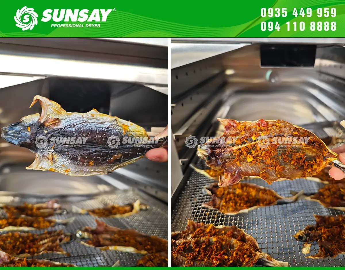 Cá chuồn tẩm ướp gia vị sấy khô có thể bảo quản được lâu và vẫn đậm đà hương vị